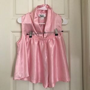 Vintage Luxury JO intimates silky satin pj set